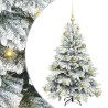 Sapin de Noël artificiel avec 150 LED Blanc 120 cm PE et PVC 541498541498