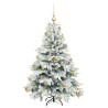 Sapin de Noël artificiel avec 150 LED Blanc 120 cm PE et PVC 541498541498
