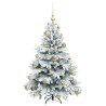 Sapin de Noël artificiel avec 150 LED Blanc 120 cm PE et PVC 541498541498