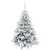 Sapin de Noël artificiel avec 150 LED Blanc 120 cm PE et PVC 541499541499