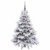 Sapin de Noël artificiel avec 150 LED Blanc 120 cm PE et PVC 541500541500