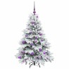 Sapin de Noël artificiel avec 150 LED Blanc 120 cm PE et PVC 541500541500