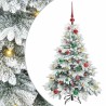 Sapin de Noël artificiel avec 150 LED Blanc 120 cm PE et PVC 541502541502