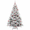 Sapin de Noël artificiel avec 300 LED Blanc 180 cm PE et PVC 541506541506