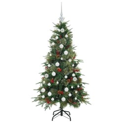 Sapin de Noël Artificiel à Branches Articulées Vert 150 cm 541512541512
