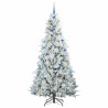 Sapin de Noël Artificiel à Branches Articulées Blanc 210 cm 541513541513