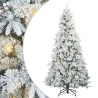 Sapin de Noël Artificiel à Branches Articulées Blanc 240 cm 541514541514