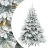 Sapin de Noël artificiel avec 150 LED Blanc 150 cm PE et PVC 541516541516