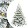 Sapin de Noël artificiel avec 150 LED Blanc 150 cm PE et PVC 541518541518