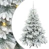Sapin de Noël artificiel avec 150 LED Blanc 150 cm PE et PVC 541519541519