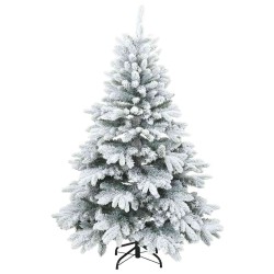 Sapin de Noël artificiel avec 150 LED Blanc 150 cm PE et PVC 541519541519
