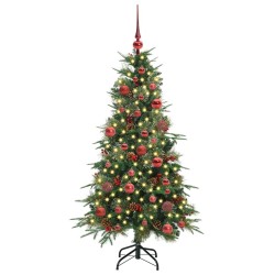 Sapin de Noël Artificiel à Branches Articulées Vert 150 cm 541522541522