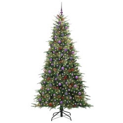 Sapin de Noël Artificiel à Branches Articulées Vert 240 cm 541531541531