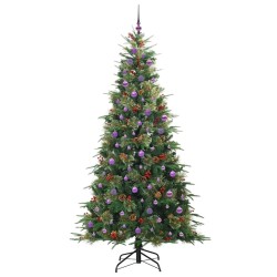 Sapin de Noël Artificiel à Branches Articulées Vert 240 cm 541531541531