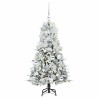Sapin de Noël Artificiel à Branches Articulées Blanc 120 cm 541548541548