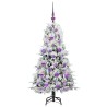 Sapin de Noël Artificiel à Branches Articulées Blanc 120 cm 541549541549