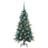 Sapin de Noël Artificiel à Branches Articulées Vert 120 cm 541552541552