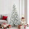 Sapin de Noël Artificiel à Branches Articulées Blanc 180 cm 541554541554