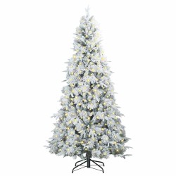 Sapin de Noël Artificiel à Branches Articulées Blanc 180 cm 541554541554