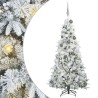 Sapin de Noël Artificiel à Branches Articulées Blanc 180 cm 541555541555