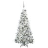Sapin de Noël Artificiel à Branches Articulées Blanc 180 cm 541555541555