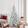 Sapin de Noël Artificiel à Branches Articulées Blanc 180 cm 541557541557