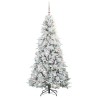 Sapin de Noël Artificiel à Branches Articulées Blanc 180 cm 541557541557