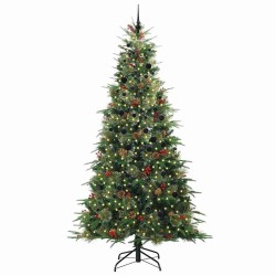 Sapin de Noël Artificiel à Branches Articulées Vert 240 cm 541558541558