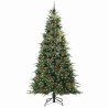 Sapin de Noël Artificiel à Branches Articulées Vert 240 cm 541558541558
