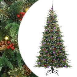 Sapin de Noël Artificiel à Branches Articulées Vert 210 cm 541560541560