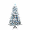 Sapin de Noël Artificiel à Branches Articulées Blanc 150 cm 541566541566
