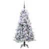 Sapin de Noël Artificiel à Branches Articulées Blanc 150 cm 541567541567