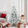 Sapin de Noël Artificiel à Branches Articulées Blanc 150 cm 541568541568