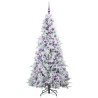 Sapin de Noël Artificiel à Branches Articulées Blanc 180 cm 541569541569