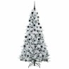 Sapin de Noël Artificiel à Branches Articulées Blanc 210 cm 541576541576