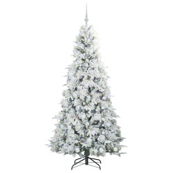 Sapin de Noël Artificiel à Branches Articulées Blanc 180 cm 541578541578