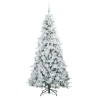 Sapin de Noël Artificiel à Branches Articulées Blanc 180 cm 541578541578