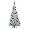 Sapin de Noël Artificiel à Branches Articulées Blanc 180 cm 541579541579