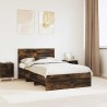 Cadre de lit Chêne fumé 137 x 203 cm Bois d'ingénierie 541632541632
