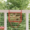 Table de balcon Rouge 60x40 cm Acier 541637541637