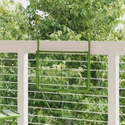 Table de balcon Vert 60x40 cm Acier 541638541638