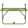 Table de balcon Vert 60x40 cm Acier 541638541638