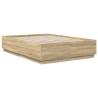 Cadre de lit Chêne Sonoma 140 x 190 cm Bois d'ingénierie 541661541661