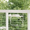Table de balcon Blanc 60x40 cm Acier 541667541667