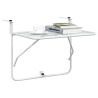 Table de balcon Blanc 60x40 cm Acier 541667541667