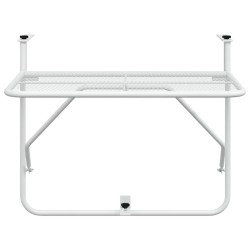 Table de balcon Blanc 60x40 cm Acier 541667541667