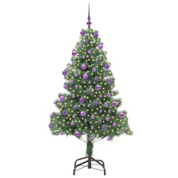 Sapin de Noël avec 300 LED avec support Vert 180 cm PVC 541815541815