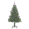 Sapin de Noël avec 300 LED avec support Vert 180 cm PVC 541815541815