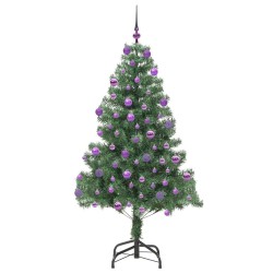 Sapin de Noël avec 300 LED avec support Vert 180 cm PVC 541815541815