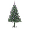 Sapin de Noël avec 300 LED avec support Vert 180 cm PVC 541815541815